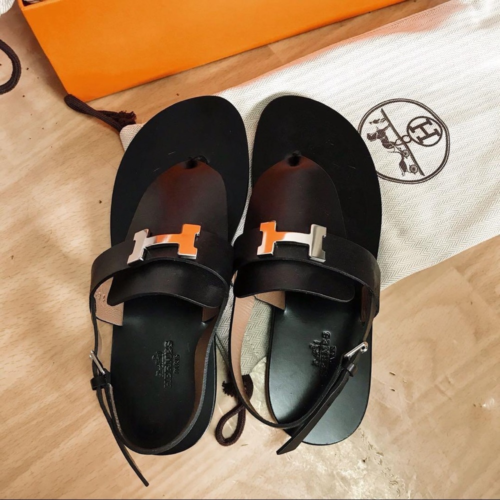 BNIB Hermes Rive Sandal - Picture 2 of 9